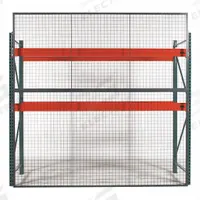 WIRECRAFTERS Aisle Guard: 1 Bays, 108 in x 1 1/4 in x 60 in, 10 ga, Steel, Powder Coated, Gray (MPN BACK95). Key specifications — Brand: WIRECRAFTERS; Material: Steel; Includes Hardware: No; Finish: Powder Coated; Color: Gray.