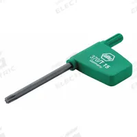 WIHA Torx Key: 1 Tips, Torx, Std End, T8 Tip Size, Short, Alloy Steel, Black Oxide, 10 PK (MPN 37058). Key specifications — attr1205415: WIHA; attr1205419: Black Oxide.