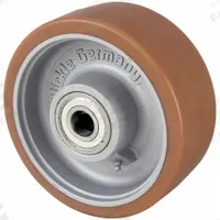APPROVED VENDOR Caster Wheel: 6 5/16 in Wheel Dia., 2 in Wheel Wd, Polyurethane, Iron, Std, Tan (MPN GB 160/25K). Key specifications — Brand: APPROVED VENDOR; Wheel/Tread Color: Tan.