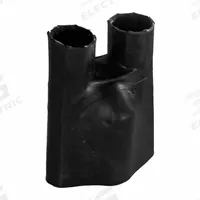 ELECTRIDUCT Heat Shrink Breakout Boots: 10 Pk, 2.36 in I.D. Before Shrinking, 4.1 in Lg, Black (MPN HSB-2-2.5-10PK). Key specifications — Brand: ELECTRIDUCT; Color: Black; _Pack Size: 10.