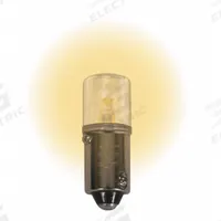 APPROVED VENDOR Compact LED Bulb: LED, Miniature Bayonet (BA9s), (T) Tubular, T3-1/4, 12V DC, White (MPN LM1012MB-WW). Key specifications — Light Color: White; Trade Number: 53, 57, 182, 293, 756, 1445, 1488, 1815, 1816, 1889, 1891, 1893, 1895; Voltage: 12V DC; Brand: APPROVED VENDOR; Bulb Shape: T3-1/4.