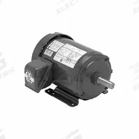U.S. MOTORS General Purpose Motor: Rigid Base Mount, Totally Enclosed Fan Cooled, 5 hp, 3,515 RPM (MPN S5P1A). Key specifications — Brand: U.S. MOTORS; Nameplate Voltage @ 60 Hz: 208-230/460V AC; Full Load Current @ 60 Hz: 13.6-12.1/6.1 A; Nameplate RPM @ 60 Hz: 3,515 RPM; Motor Enclosure: TEFC.