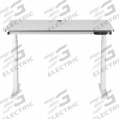 VERSADESK Electric Sit-Stand Desk: White, Wood, 48 in Overall Wd, 30 in Overall Dp, Laminate/Steel (MPN VT1074830-03-05). Key specifications — attr989930: White; attr989931: Laminate; attr989903: VERSADESK; attr989914: White; attr989916: Wood.