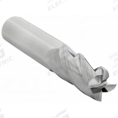 WIDIA HANITA Square End Mill: Carbide, 4 Flute, 9/16" Mill Dia, 3/4" LOC, 3" OAL (MPN I4S0562T075R) - General Purpose Carbide Square End Mills