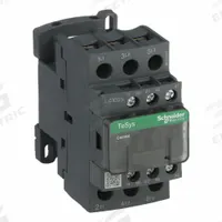 SCHNEIDER IEC Magnetic Contactor: Non-Reversing, 3 Poles, 3NO Contacts, 25 A, 120V AC Coil (MPN LC1D25G7). Key specifications — Brand: SCHNEIDER; Integrated Surge Suppression: No.