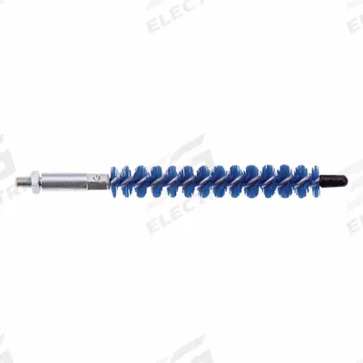 GOODWAY Tube Brush: Threaded Connection, Nylon, 3/4 in to 3/4 in, 1/4"-28 Male - Brushes for Heat Exchanger Cleaning Equipment