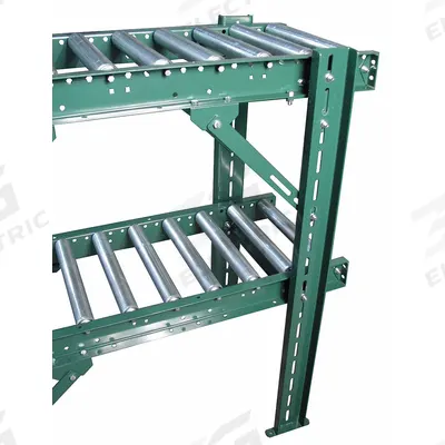 ASHLAND CONVEYOR Conveyor Support Stand: For 31 in Between Frame Wd, 3 3/4 in Min. Ht - Multi-Tier Permanent Mount Conveyor Support Stands