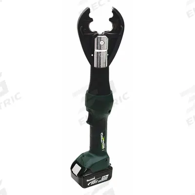 GREENLEE Cordless Crimping Tool Kit: 18 V, Die Head, 6 AWG Max Copper, For BG/D3 Dies - Greenlee Crimpers