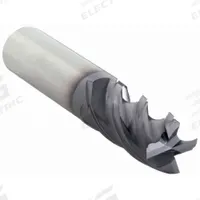 WIDIA HANITA Square End Mill: Carbide, TiAlN Coated, 4 Flute, 3/8" Mill Dia, 7/8" LOC, 2-1/2" OAL (MPN TF4V0510004S)