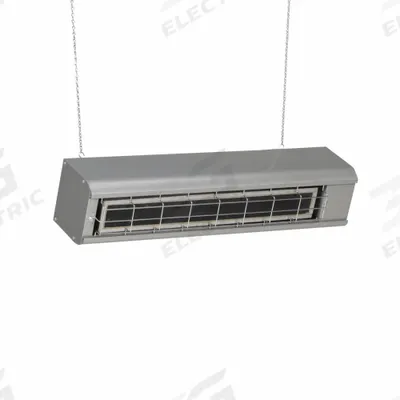 FOSTORIA Electric Infrared Heater: 1450 W Watt Output, 480V AC, 1 Phase, Hardwired - Indoor/Outdoor Suspended Infrared Radiant Electric Ceiling Heaters