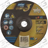 NORTON Depressed Center Wheel: Type 27, 7" x 1/8" x 7/8", Ceramic, 24 Grit, Quantum 3 SG (MPN 66252839430). Key specifications — Series: Quantum 3 SG; Brand: NORTON.
