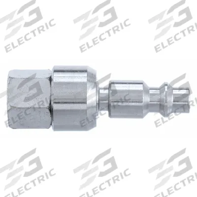 SPEEDAIRE Quick Connect Hose Coupling: 1/4 in Body Size, 1/4 in Hose Fitting Size - Industrial Interchange Steel Quick-Connect Air Coupling Plugs