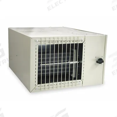 Dayton Electric Plenum Heater: 7.5kW, 208V AC, 850/1000 CFM, 17-7/8 in x 35-3/8 in x 18 in - General Purpose Electric Plenum Heaters