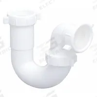APPROVED VENDOR Trap: Plastic, White, 1 1/2 in Nominal Pipe Size, Slip, Slip (MPN 35380). Key specifications — Includes: Reducing Washer; Brand: APPROVED VENDOR; Material: Plastic.