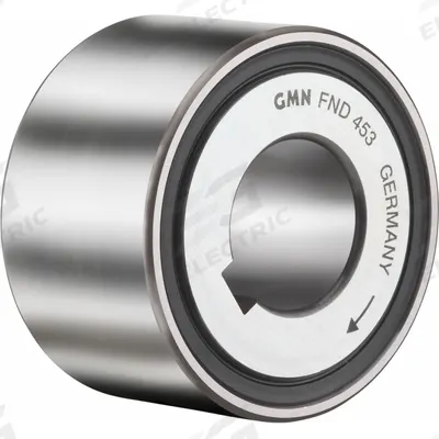 GMN Ball Bearing Supported Clutches: Sprag, 35 mm Bore Size, FND - Roller & Ball Bearing Supported Clutches