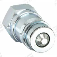 PARKER Hydraulic Quick Connect Hose Coupling: 1 in Coupling Size, Steel, 189.3 lpm Max. Flow Rate (MPN 6610-16-16). Key specifications — Body Material: Steel; Thread Size: 1-5/16"-12; Brand: PARKER.