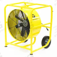TEMPEST Circulating Fan: 24 in Blade Dia, 230V AC, Mobile, 2 hp, Direct Drive, Steel (MPN 913-1165). Key specifications — Mobility: Mobile; Voltage: 230V AC; Brand: TEMPEST.