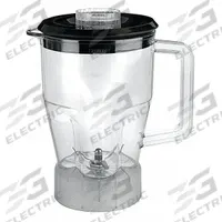 WARING COMMERCIAL Blender Container with Lid and Blade: 64 oz Container Capacity, Black/Clear (MPN CAC59). Key specifications — Material: Vinyl; Compatible with Manufacturer Model Number: HGB14S; For Use With: Blenders; Product Type: Blender Container Assembly; Manufacturer Part Number: CAC59; Brand: WARING COMMERCIAL; Includes: Lid.