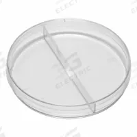 Petri Dish: 99.82 mm Dia, 14.99 mm Overall Ht, No Surface Treatment, (2) Compartments, Polystyrene (MPN 322766). Key specifications — Includes: (2) Compartments; Material: Polystyrene; Brand: QORPAK; Surface Type: No Surface Treatment.