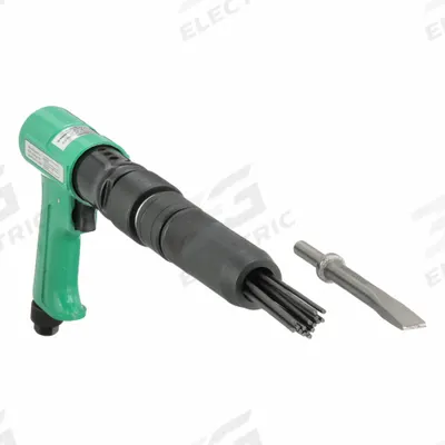 SPEEDAIRE Needle Scaler Kit: Heavy Duty, 2 1/4 in Stroke Lg, 1/4 in Female NPT, 19 Needles - Pistol-Grip Needle & Chisel Scalers