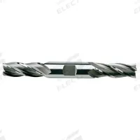 YG-1 Square End Mill: High Speed Steel, TiN Coated, Double End, 4 Flute, 11/64" Mill Dia, 1/2" LOC (MPN 12042HN)