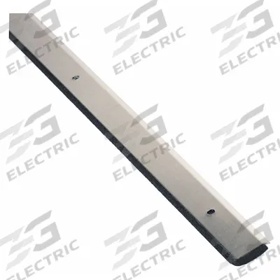 NATIONAL GUARD Door Weatherstripping: Brush Insert, 7 ft Lg, 1 7/16 in Wd - Metal Leaf Weatherstripping
