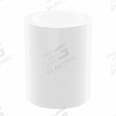 OILITE Sleeve Bearing: PTFE, 18 mm Bore, 24 mm OD, 30 mm Overall Lg - Chemical- & Heat-Resistant Plastic Sleeve Bearings