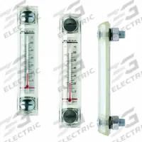 Oil Level Gauge: 161 mm Body Ht, 3 1/4 in Sight Ht, M12 Metric Male, 5 in Mounting Centers (MPN 11357-R). Key specifications — Brand: ELESA; Includes Thermometer: Thermometer Included; Seal Material: NBR.