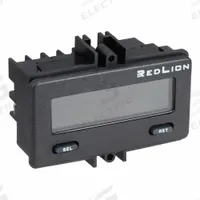 RED LION Counter: Hour Meters, Front Panel Mounting, 1 1/2 in x 3 in, CE Approved/cULus/UKCA, LCD (MPN CUB5B000). Key specifications — Features: Optional USB Programming Card Available; Mounting Style: Panel; Standards: UKCA; NEMA Enclosure Rating: 4X; Terminal Connection Type: Wire Clamping Screw; Brand: RED LION; Manufacturer Part Number: CUB5B000.