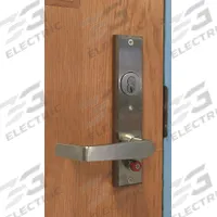SECURITECH Door Lockset: Classroom Security Lever Locksets, Stainless Steel, ADA Compliant, SFIC (MPN SPELL-EM11-630-LHR). Key specifications — Ligature Resistance: Not Ligature-Resistant; Brand: SECURITECH; Visual Indicator Message: No Message; ADA Compliant: Yes; Finish: Satin Stainless Steel.