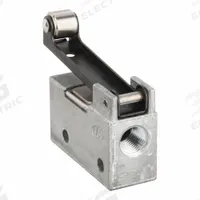 ARO Manual Air Control Valve: 200, Three-Way / Two-Position, Roller, Black, 7.5 scfm Flow Rate - Max (MPN 203-C). Key specifications — attr1092903: Black; attr1086905: Spring Return; attr1086907: 200; attr1086914: Normally Open/Normally Closed; attr1086904: Manual Air Control Valve; attr1086871: 203-C.