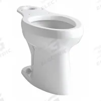 KOHLER Toilet Bowl: Highline®, Not ADA Compliant, 1.6 gpf Gallons per Flush, 12 in Rough-In (MPN K-4304-0). Key specifications — Toilet Mounting Type: Floor; Color: White; Brand: KOHLER.
