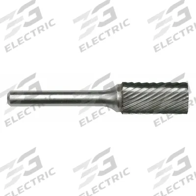 CLE-LINE Carbide Bur: Cylinder, SA-1L6, Single Cut, 1/4" x 1/2" Head - Single-Cut Cylinder Burs