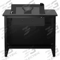 VERSADESK Computer Desk: Metal, Black Matrix, 0 Drawers, 36 in Overall Wd, 29 in Overall Ht (MPN RSD3630-BB). Key specifications — Desktop Material: Metal; Includes Modesty Panel: Yes; Kit Product Type: Computer Desk; Desktop Color: Black Matrix; Brand: VERSADESK; Frame Color: Black; Frame Material: Steel; Product Type: Computer Desk.