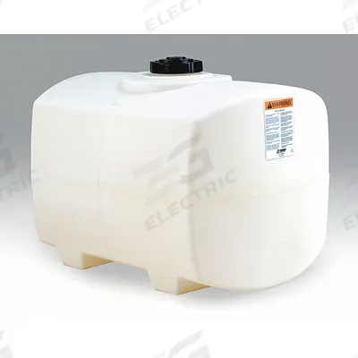SNYDER INDUSTRIES Storage Tank: Single Wall, Horizontal, 200 gal, Closed Top - Horizontal Liquid Storage Tanks