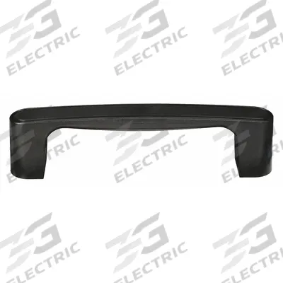 APPROVED VENDOR Pull Handle: Threaded Holes, Plastic, Black - Load-Rated Bridge Handles