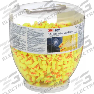3M Ear Plug Dispenser Refill: Dispenser Refill, Bullet, 33 dB NRR, Uncorded - Earplug Dispenser Refills