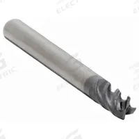 WIDIA HANITA Corner Chamfer End Mill: Carbide, AlTiN Coated, 4 Flute, 5/16" Mill Dia, 1/2" LOC (MPN 4V4508003NT)