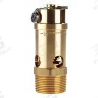 CONRADER Safety Valve: Soft Seat, 1 1/4 in (M)NPT Inlet (In.), 1 1/4 in (F)NPT Outlet (In.), Brass (MPN SRV765-114-250 SST). Key specifications — attr291993: Soft Seat; attr291998: Brass; attr292007: Silicone; attr292009: Brass; attr294753: CONRADER.