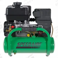 SPEEDAIRE Direct Drive Air Compressor: 1 Stage, 6.5 hp Engine, Kohler, 5 cfm @ 90 psi, Twin Stack (MPN ETA6590412). Key specifications — attr50858: Kohler; attr50864: Recoil; attr50844: SPEEDAIRE.