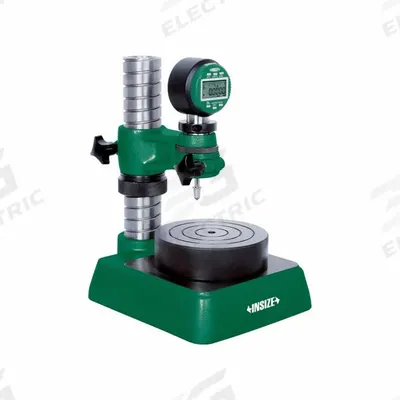 INSIZE Granite Indicator Stand: 7.874 in x 5.91 in x 2.216 in, Smooth Anvil - Granite Base Indicator Stands