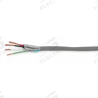 CAROL Power Limited and Communication Cable: 1,000 ft Cable Lg, 7 Strands, 18 AWG, Riser, Comm Cable (MPN E2034S.41.10). Key specifications — Application: Alarm Systems; Fire Rating: Riser; Insulation Material: S-R PVC; Jacket Material: PVC; Manufacturer Part Number: E2034S.41.10; Product Type: Communication Cable; Shielding Material: Overall Flexfoil Polyester Supported Aluminum Foil; Brand: CAROL.