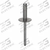 Blind Rivet,2 in L,0.183 in dia,PK250: Inch, 2 in Overall Lg, 43/64 in Body Lg, Open End, 250 PK (MPN SD68BSLF200). Key specifications — Brand: POP AVDEL.