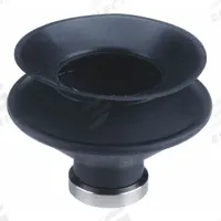 SMC Vacuum Pad: Bellows, w/o Adapter, 32 mm Pad Dia, Urethane Rubber, Brown, 60A, 29 mm Pad Ht (MPN ZP32BU). Key specifications — attr1019101: ZP32BU; attr1019103: SMC; attr1019107: 60A.