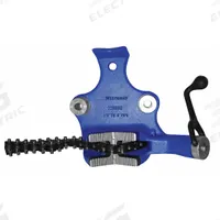 WESTWARD Bench Chain Vise: 0.13 in – 4 in Pipe Size Range, 4 in Max Ht, 3 in Min Ht, Metal (MPN 22XR03). Key specifications — attr511105: Bender; attr511107: Metal; attr473852: WESTWARD.