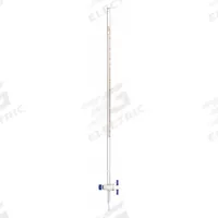 APPROVED VENDOR Straight Bore Buret: 10 mL, A, 560 mm, ±0.025 mL, 0.05 mL Inc, Glass (MPN 6CDP4). Key specifications — Closure Included: Yes; Tolerance: ±0.025 mL; Brand: APPROVED VENDOR; Body Material: Glass.