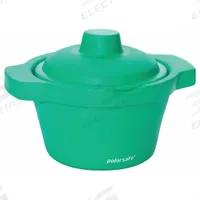 Ice Bucket with Lid: 2.5 L Capacity, Round, Ethylene Vinyl Acetate, Green, 8 in Overall Ht (MPN 04393-90). Key specifications — Color: Green; Material: Ethylene Vinyl Acetate; Brand: COLE PARMER; Product Type: Ice Bucket with Lid; Shape: Round.
