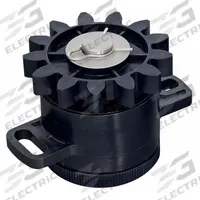 BANSBACH Rotary Damper: Gear, Counterclockwise, 0.5 kgf-cm Torque (MPN FRN-P2-L501-G1). Key specifications — Brand: BANSBACH; Body Material: PBT; Torque: 0.5 kgf-cm.