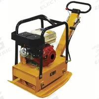 KUSHLAN PRODUCTS Gas Powered Plate Compactor: 28 1/2 in Plate Lg, 14 5/8 in Plate Wd (MPN KPRC160L). Key specifications — Water Tank Included: Yes; Compacting Force: 2500 Centrifugal lb; Brand: KUSHLAN PRODUCTS.