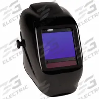 JACKSON SAFETY Welding Helmet: Auto-Darkening, Black, W5 - W13, 4 in x 3.25 in, Digital, Grind Mode (MPN 46159). Key specifications — Color: Black; Suspension Adjustment Type: Ratchet; Series: TrueSight II; Graphics: None; Viewing Area: 4 in x 3.25 in; Brand: JACKSON SAFETY; Grind Mode: Yes; Helmet Material: Thermoplastic.